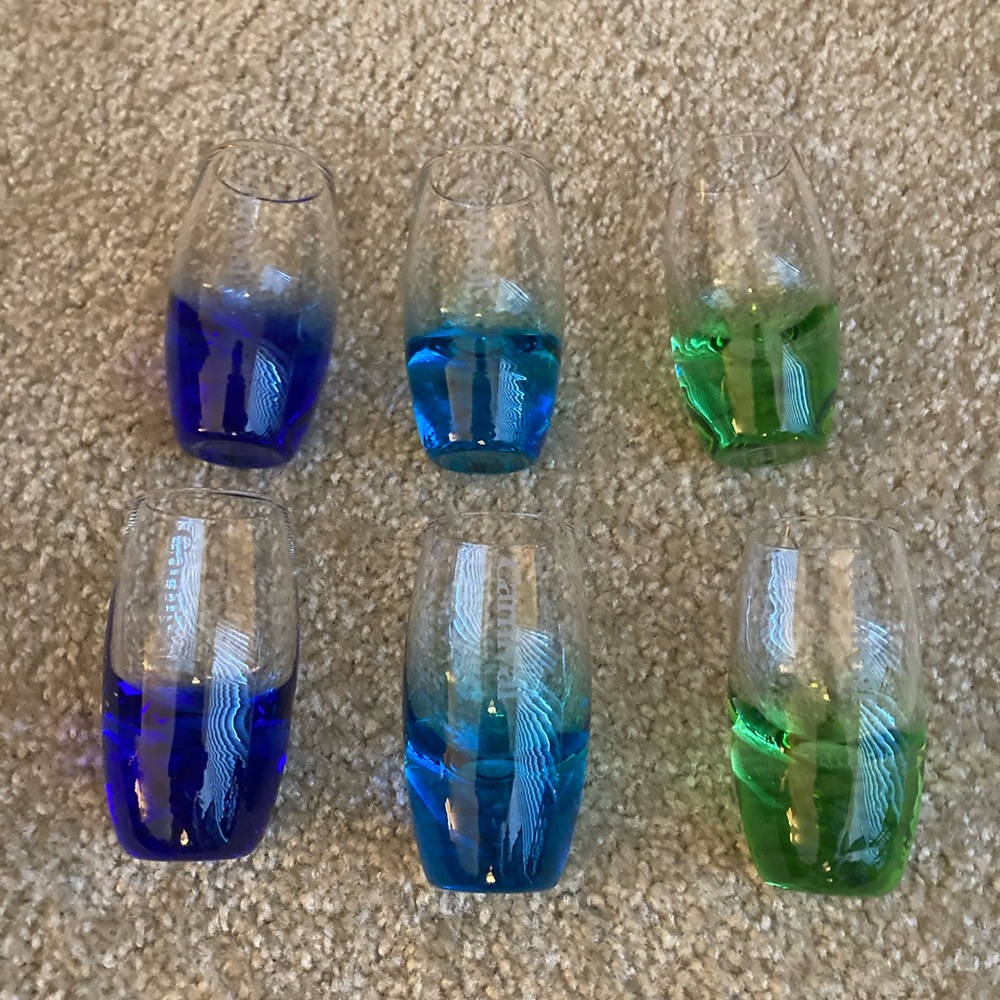 Carnival Shot Glasses Set of 6